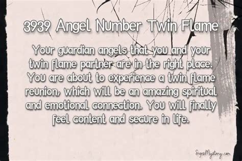 3939 angel number twin flame reunion|3939 Angel Number Meaning For Love, Career, Twin Flames,